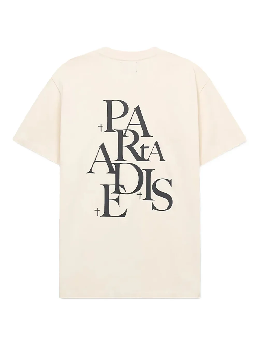 RTA Liam logo-print T-shirt - Beige