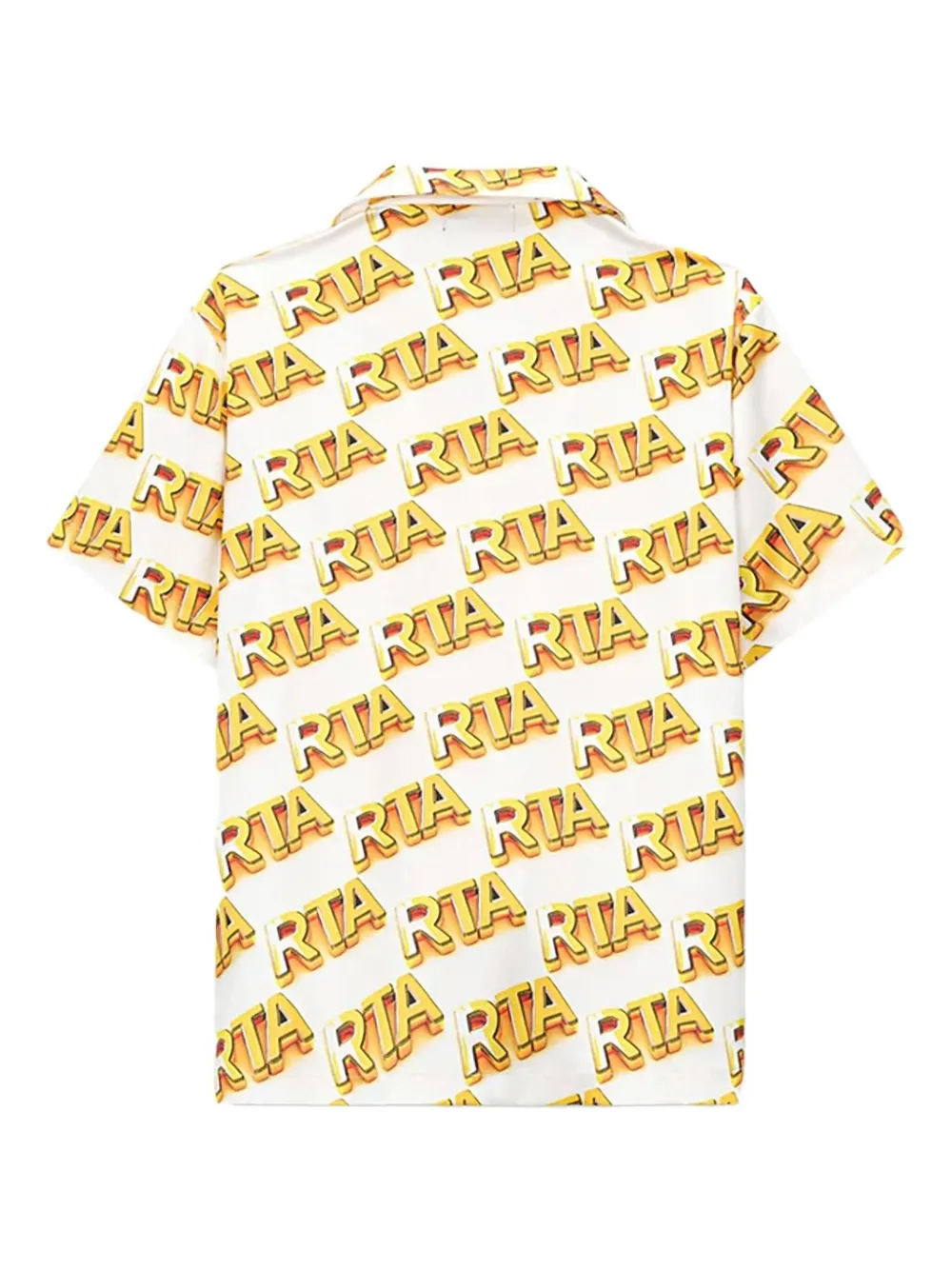 RTA Nathan button-down shirt - Wit