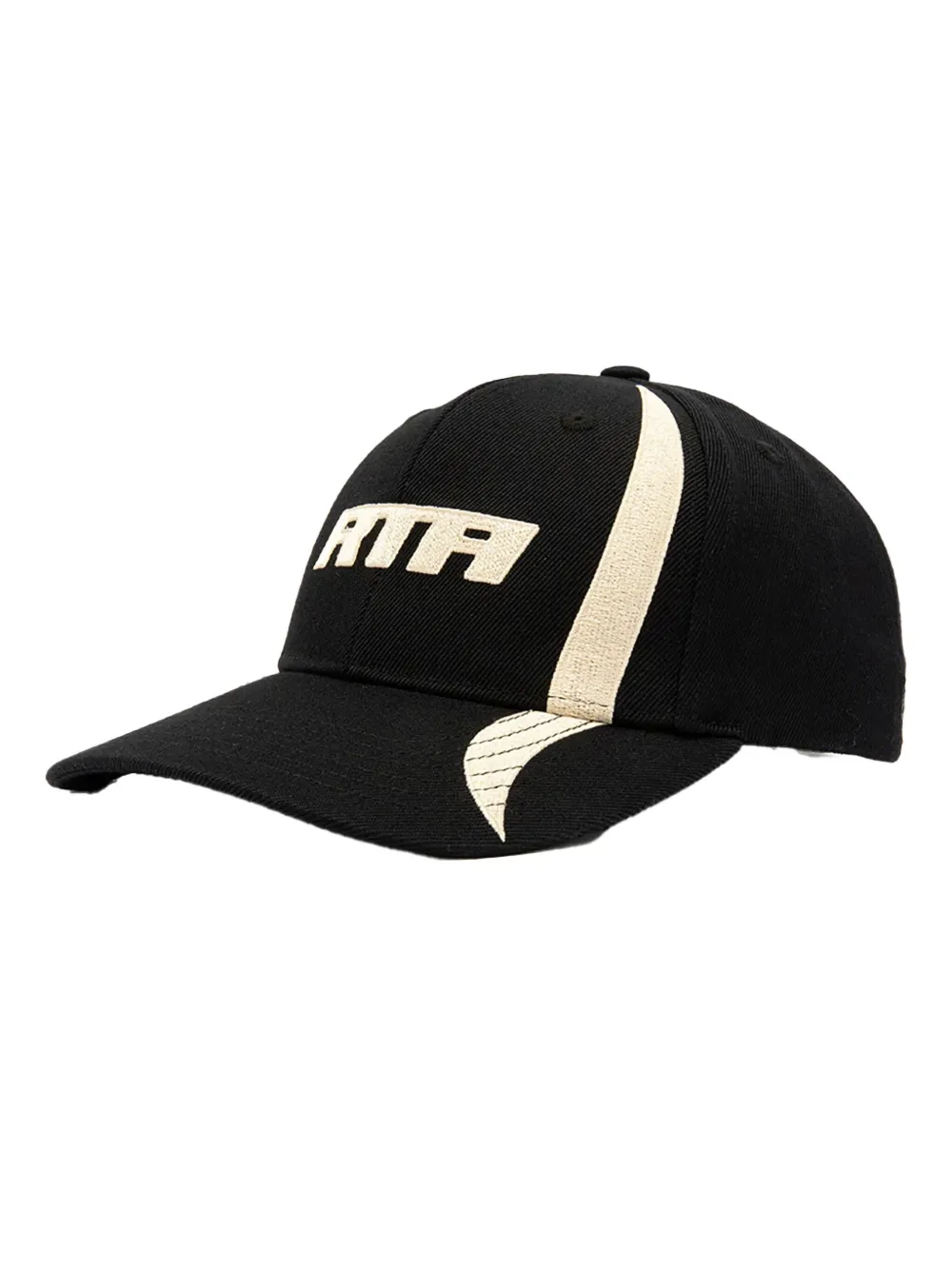 RTA Mars panelled baseball cap - Zwart