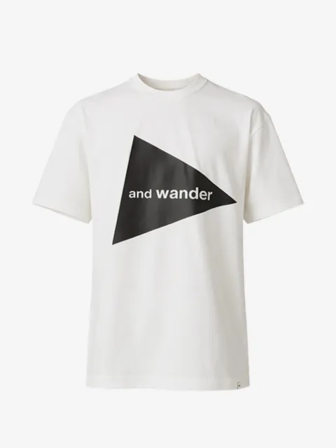 and Wander playera con logo estampado