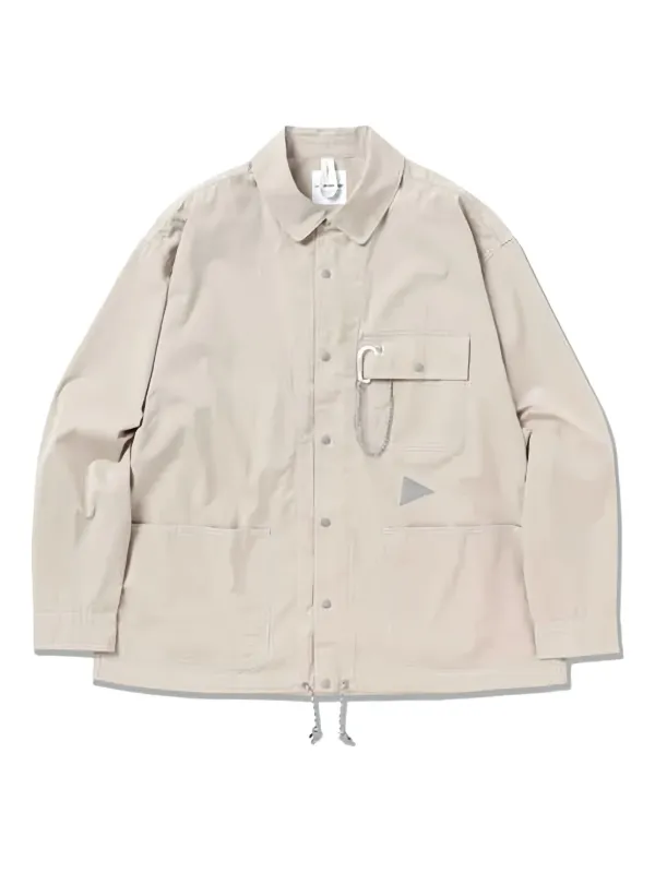 and wander｜17AW Dry Rip Tunic（Khaki・3） 31981528_61728885_600.jpg