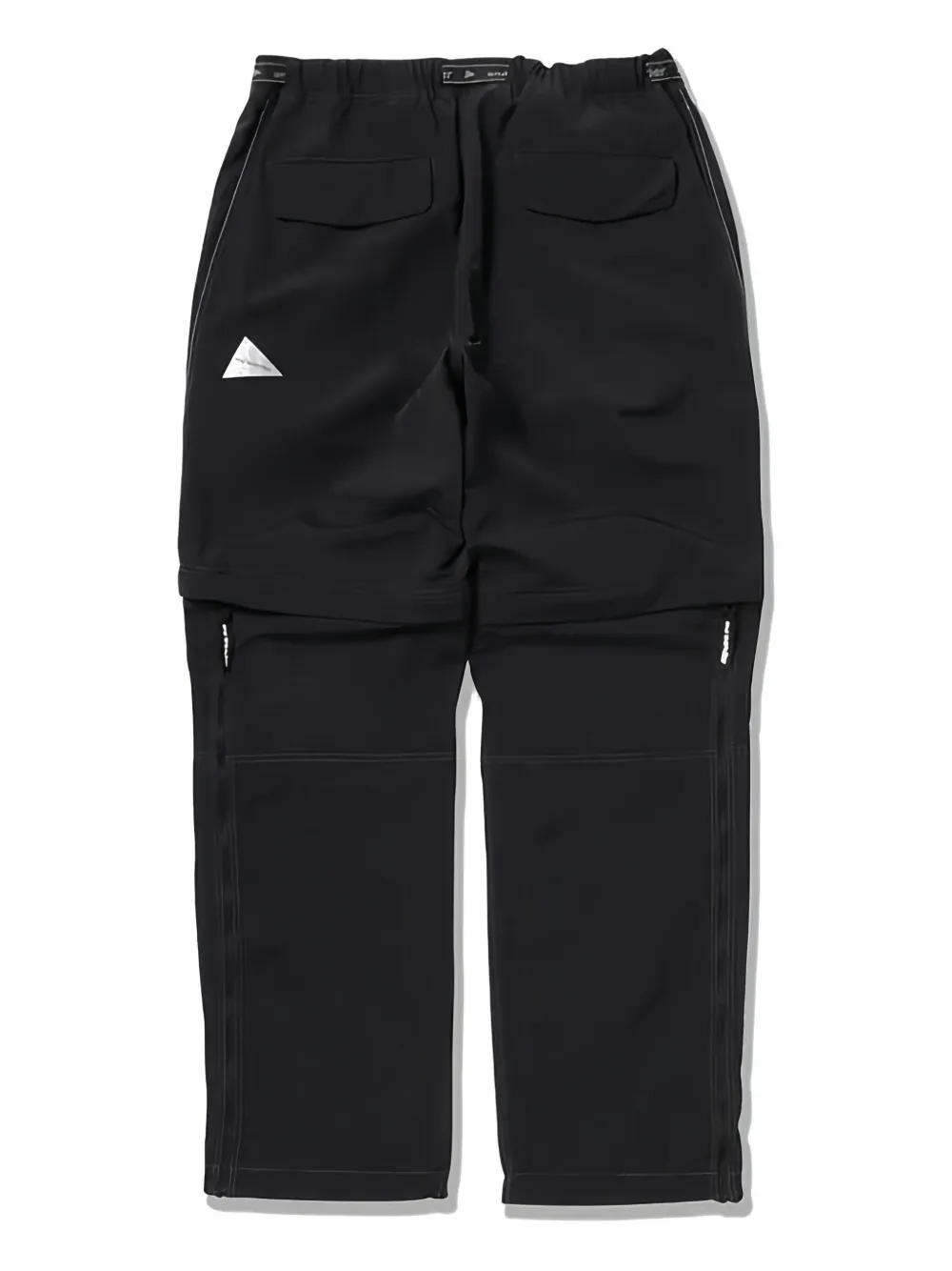 And Wander NY Hiker two-way trousers - Zwart