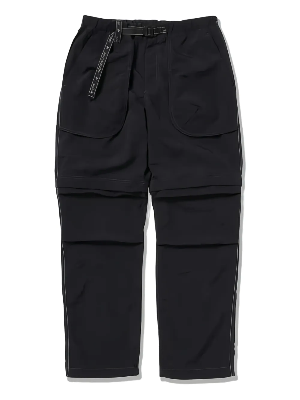 And Wander Ny Hiker Two-way Trousers In Black