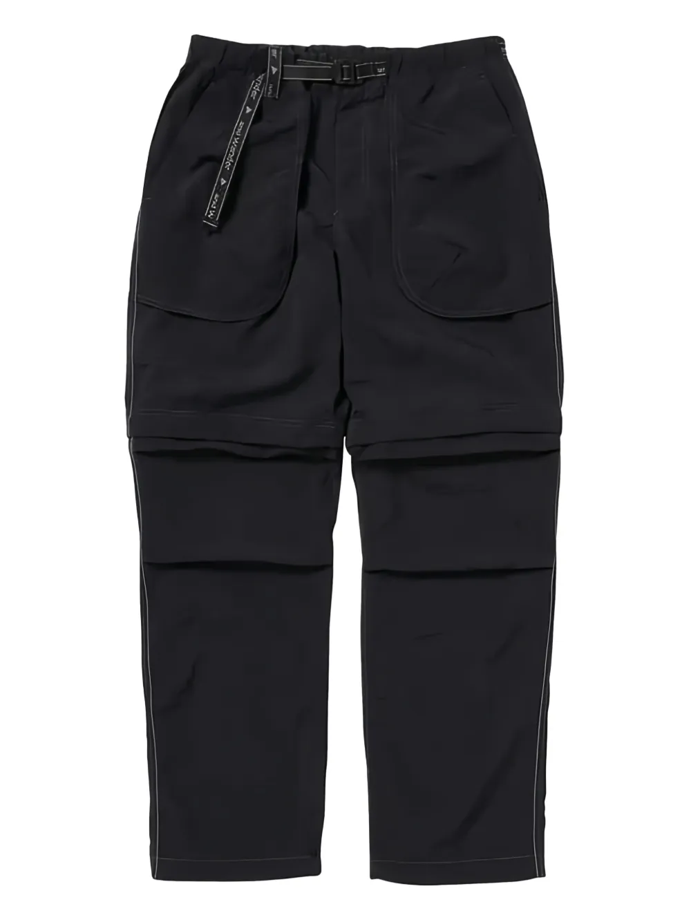 and Wander NY Hiker 2way パンツ - ブラック and Wander NY Hiker 2way パンツ - ブラック