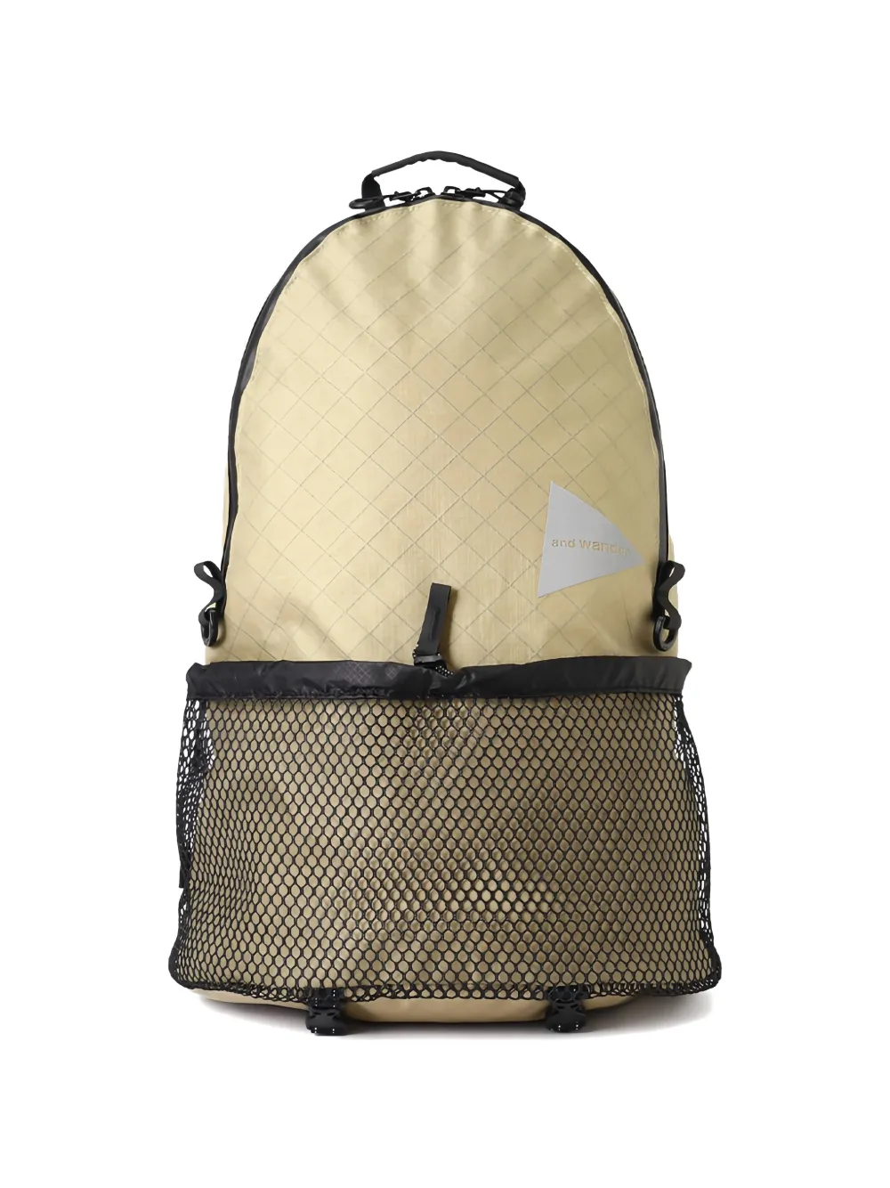 and Wander Ecopack logo-detail backpack (20L) - Toni neutri