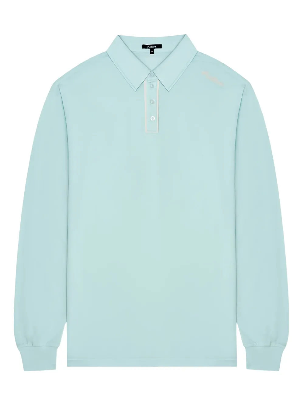 Malbon Golf x Jesper Parnevik long-sleeved polo shirt | Blue | Image 1