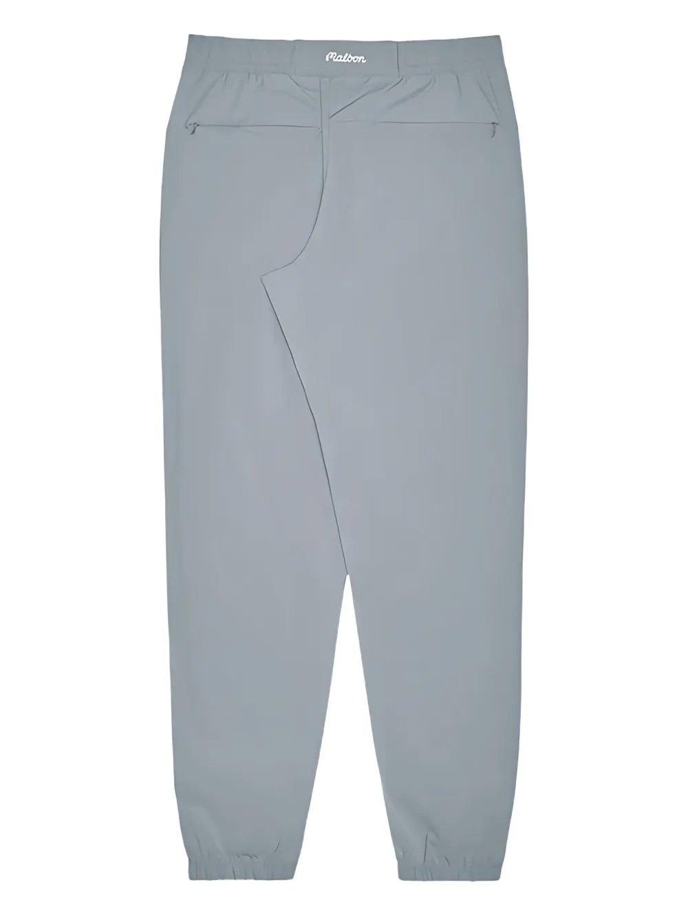 Malbon Golf Logo-print Track Pants In Gray
