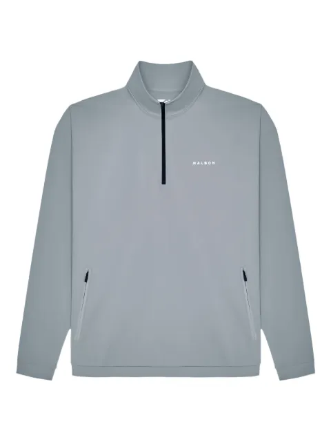 Malbon Golf sudadera con medio cierre