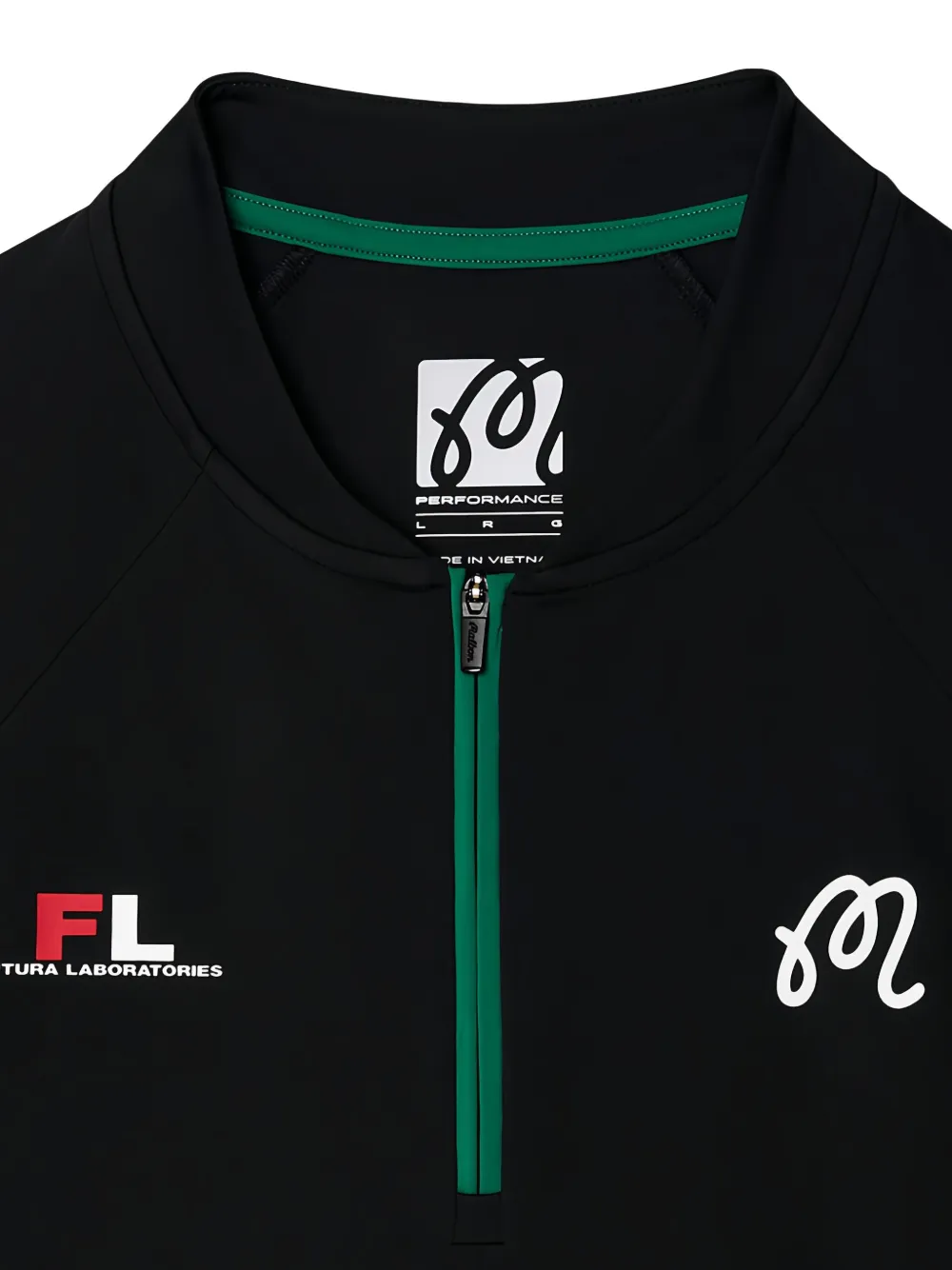 Malbon Golf Blade polo shirt - Zwart