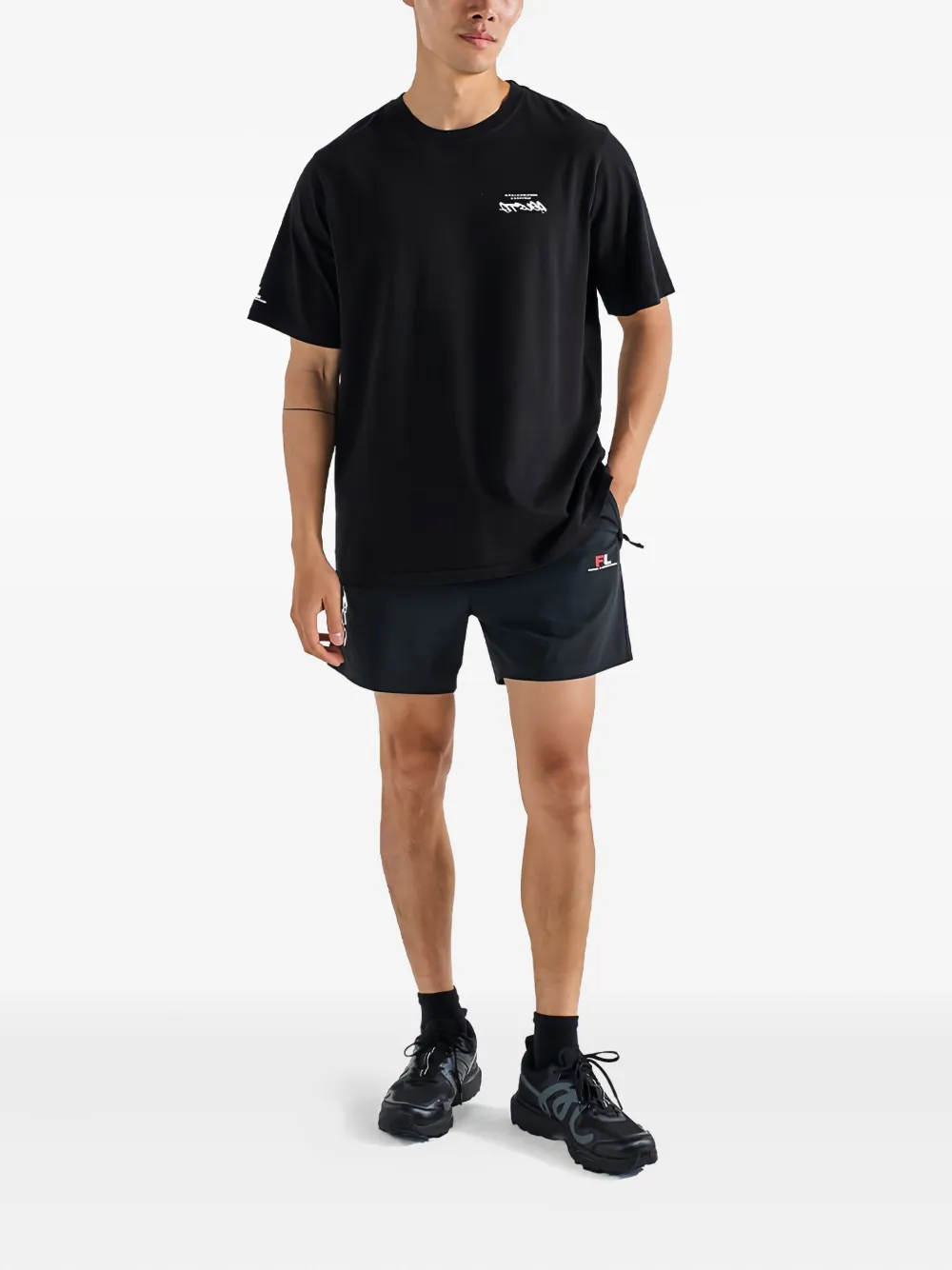 Malbon Golf Buckets T-shirt - Zwart