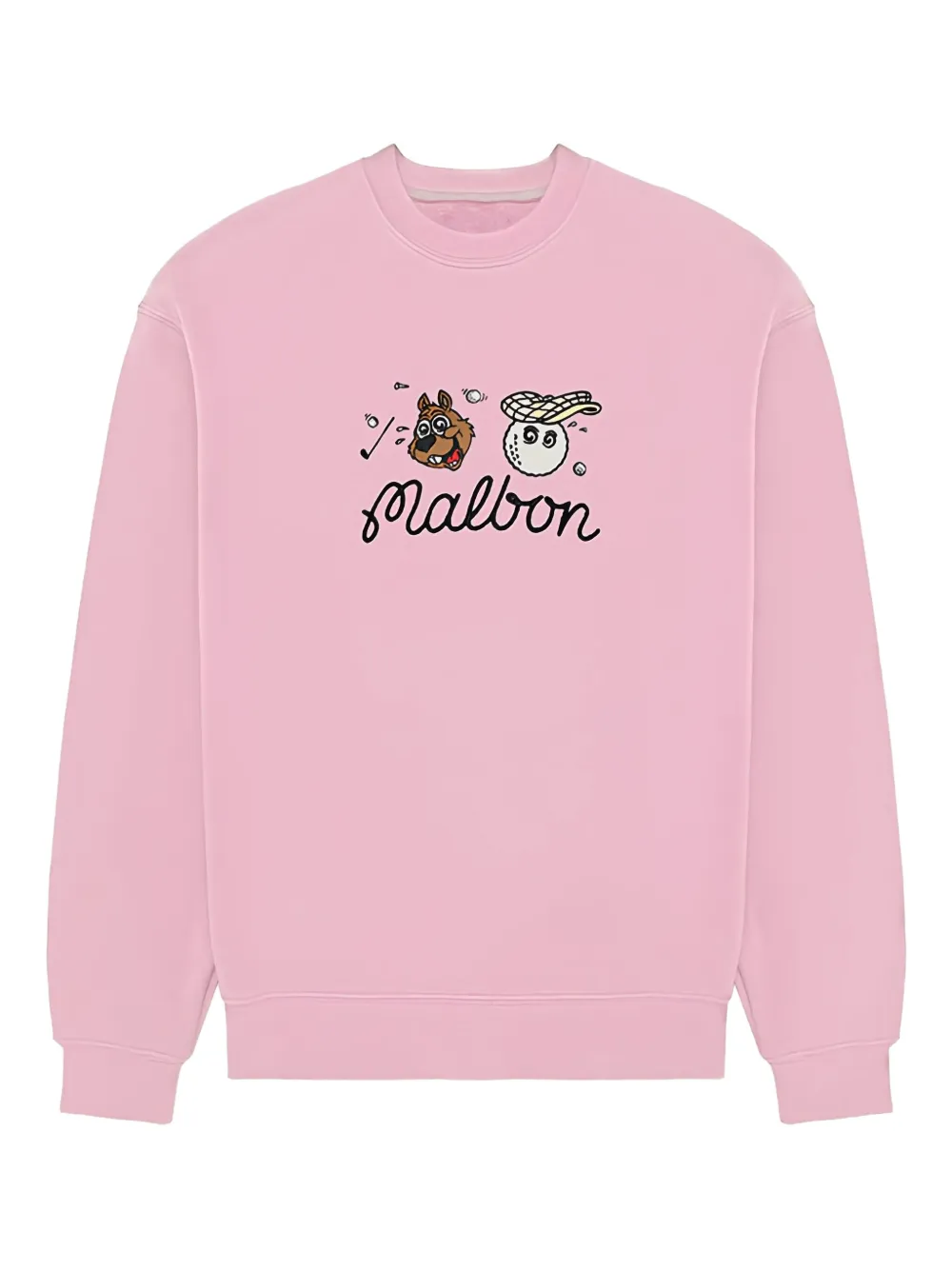 Malbon Golf Two Man Scramble sweatshirt | Pink | Image 1