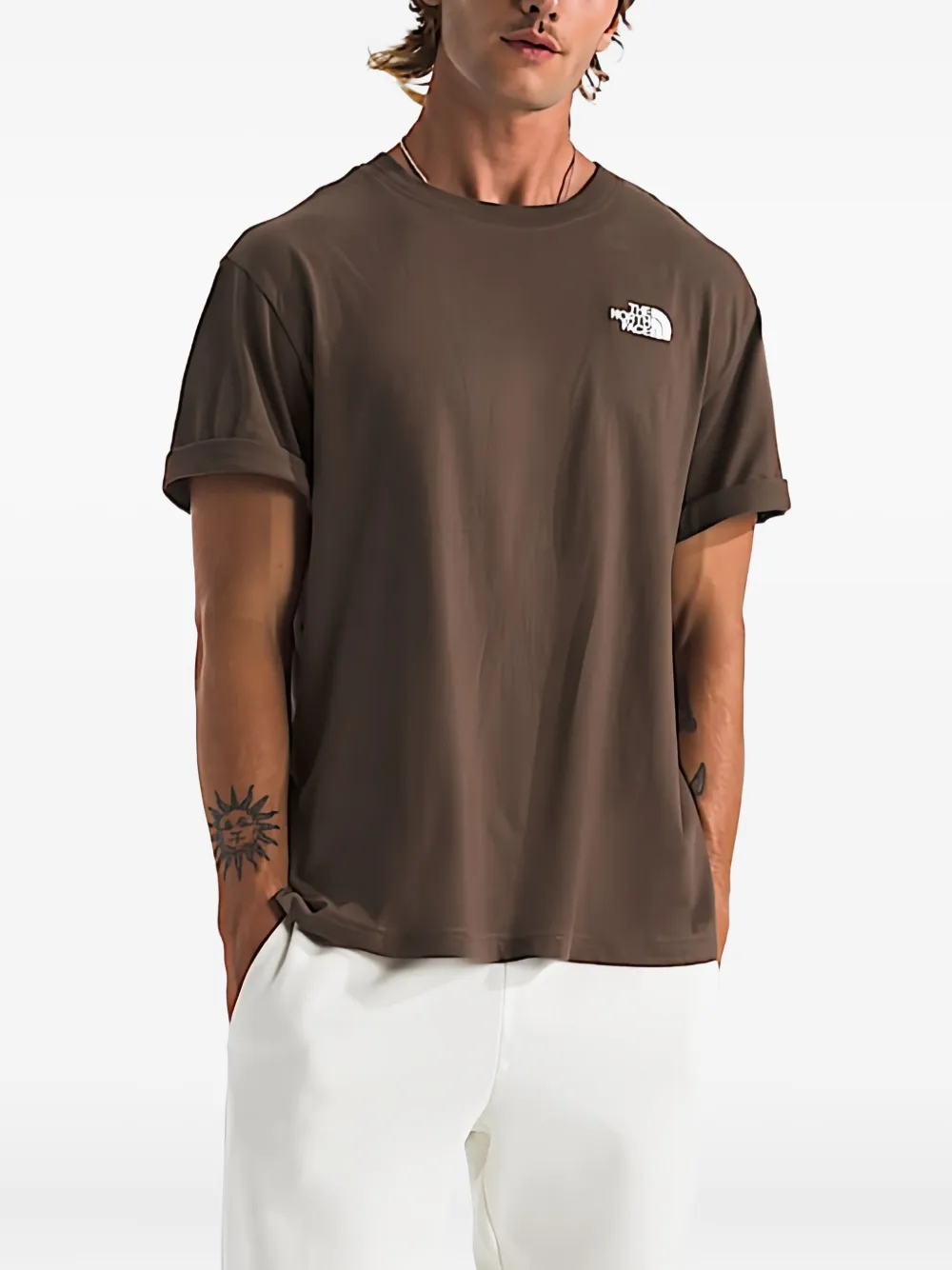 The North Face Evolution T-shirt met korte mouwen Bruin