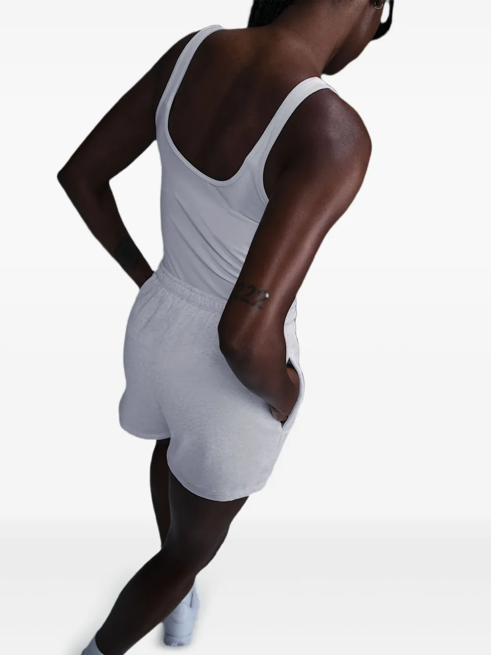 Nike Shorts met naaddetail Grijs