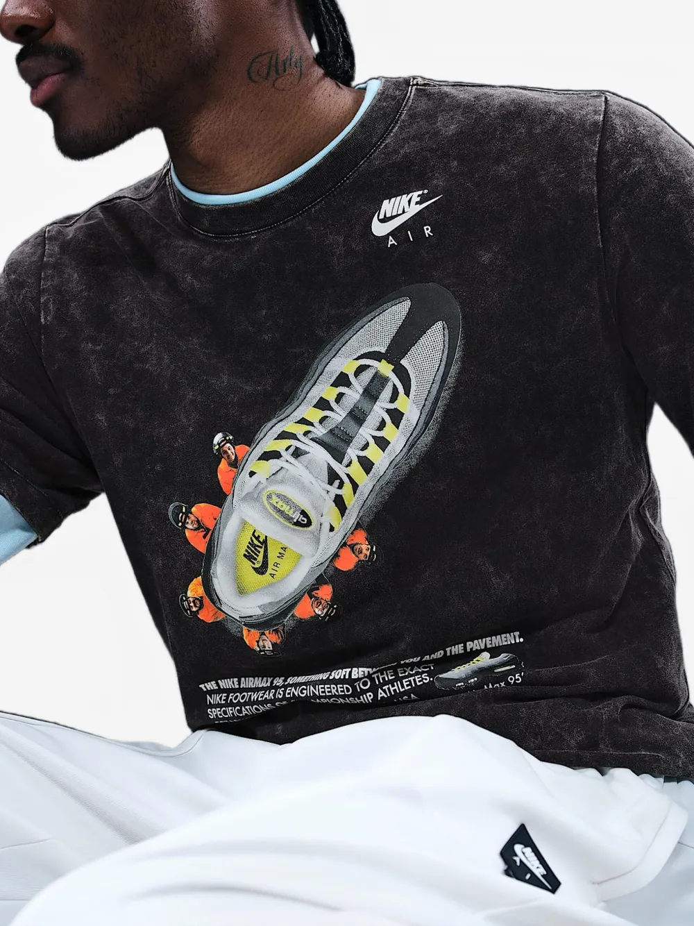 Nike Air Max 95 T-shirt Grijs