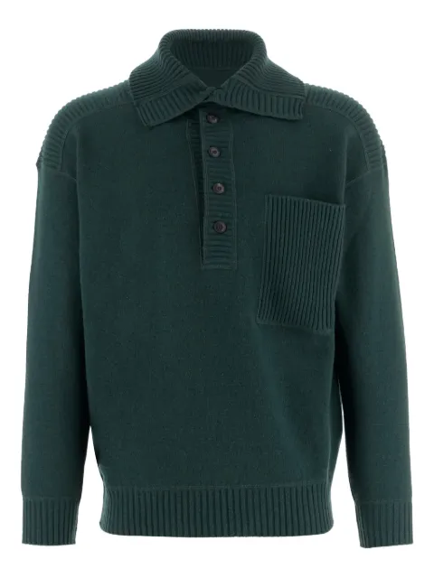 Giorgio Armani button-fastening polo shirt 