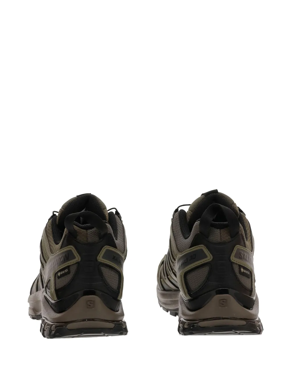 Salomon panelled sneakers Green