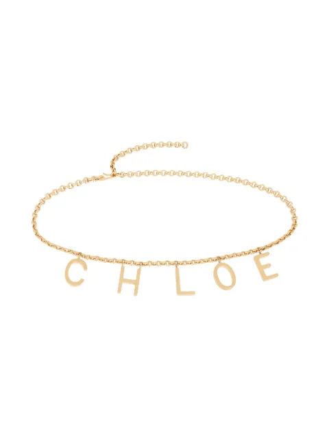 Chloé قلادة بشعار الماركة