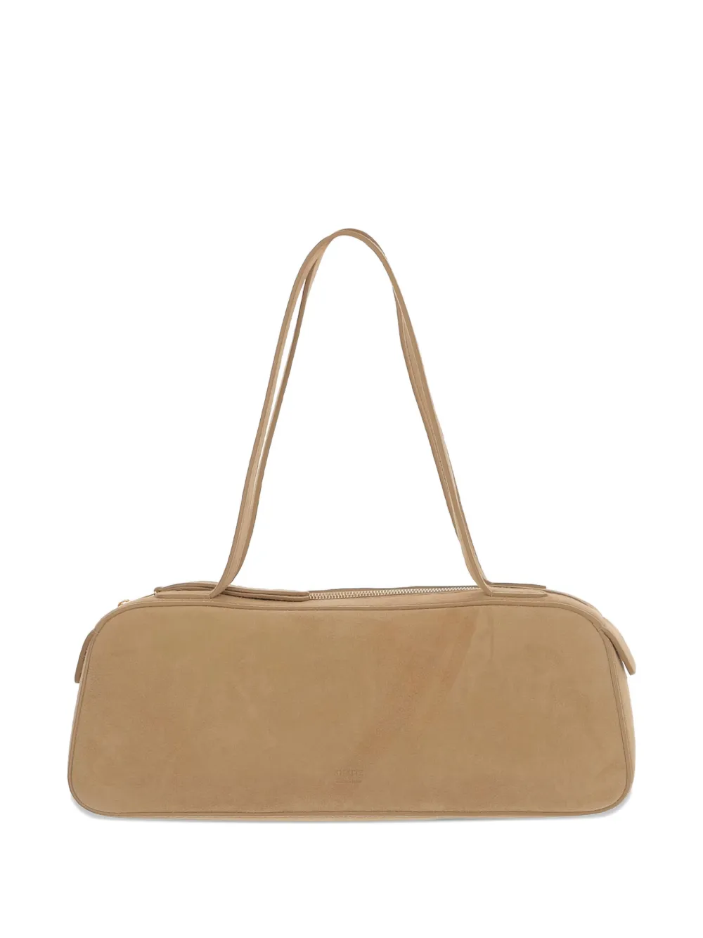 Khaite Suede Shoulder Bag In Neutral