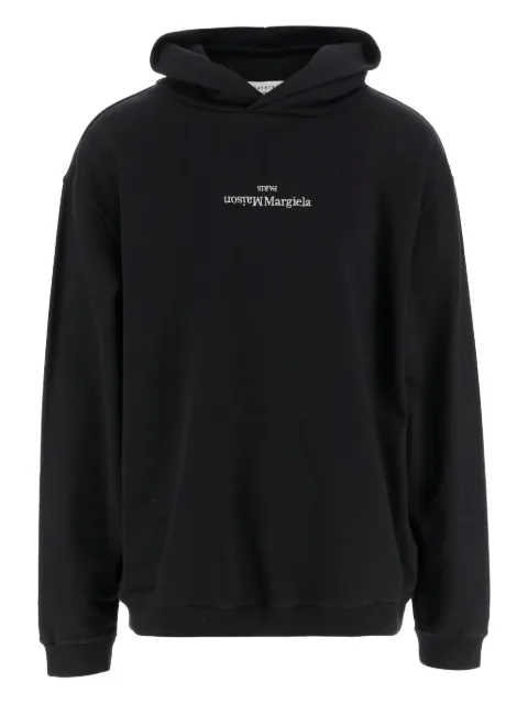 Maison Margiela logo-print hoodie 