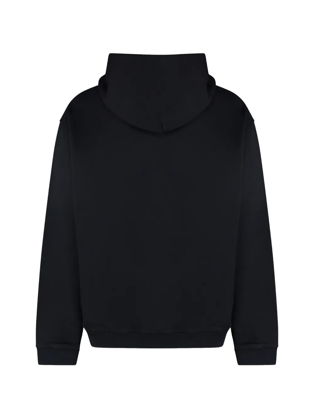Maison Margiela Hoodie met logoprint Zwart