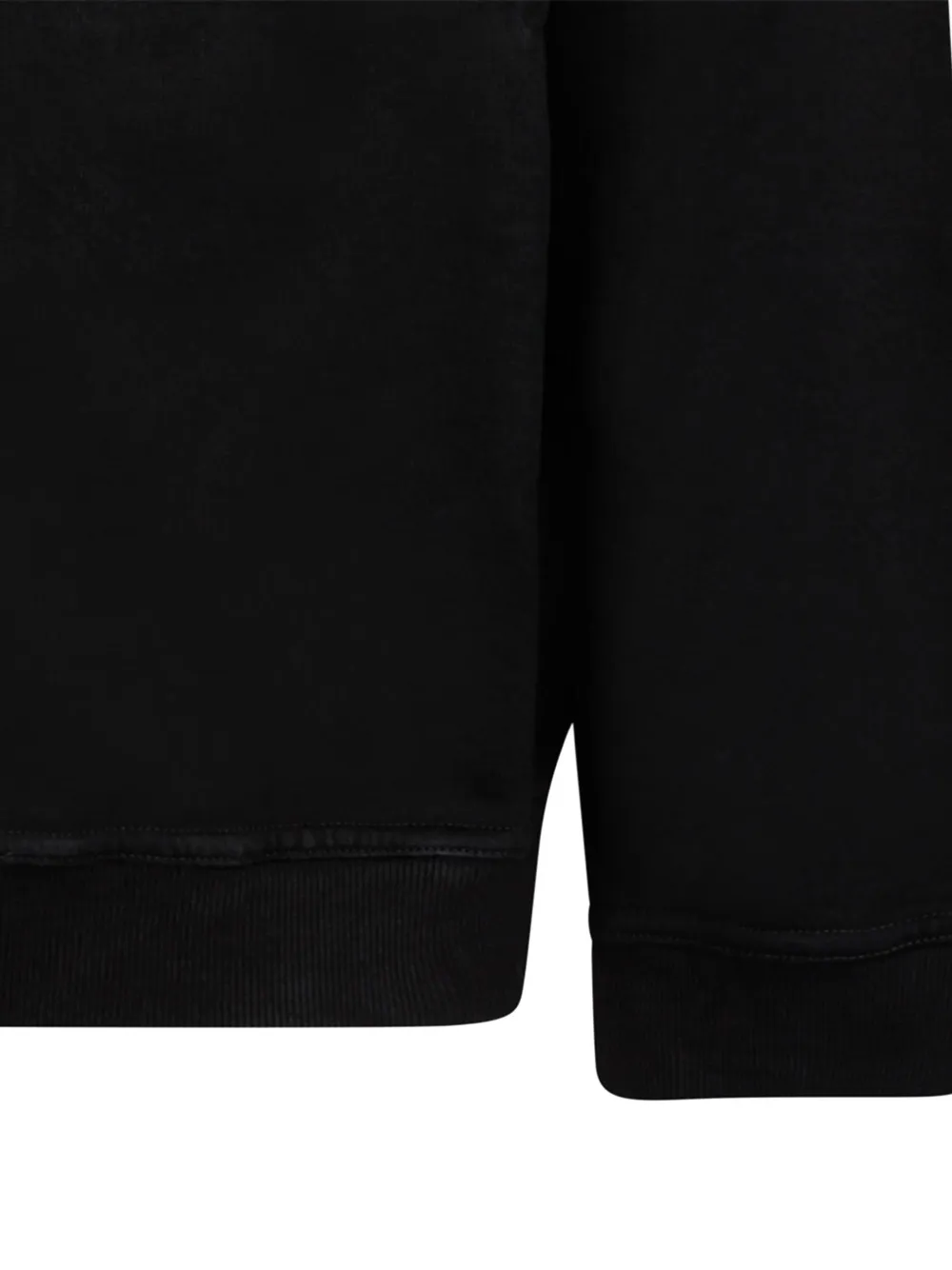 Maison Margiela Hoodie met logoprint Zwart