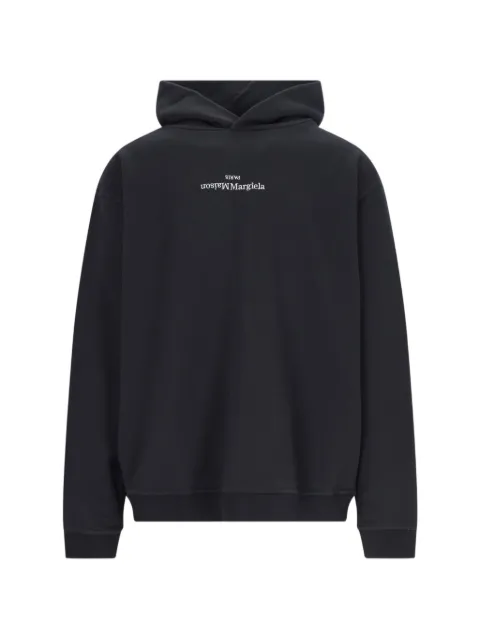 Maison Margiela hoodie en jersey à logo imprimé