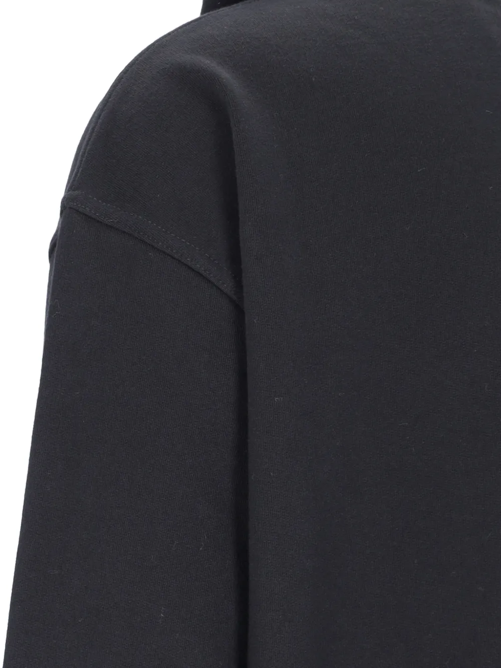 Maison Margiela Hoodie met logoprint Zwart