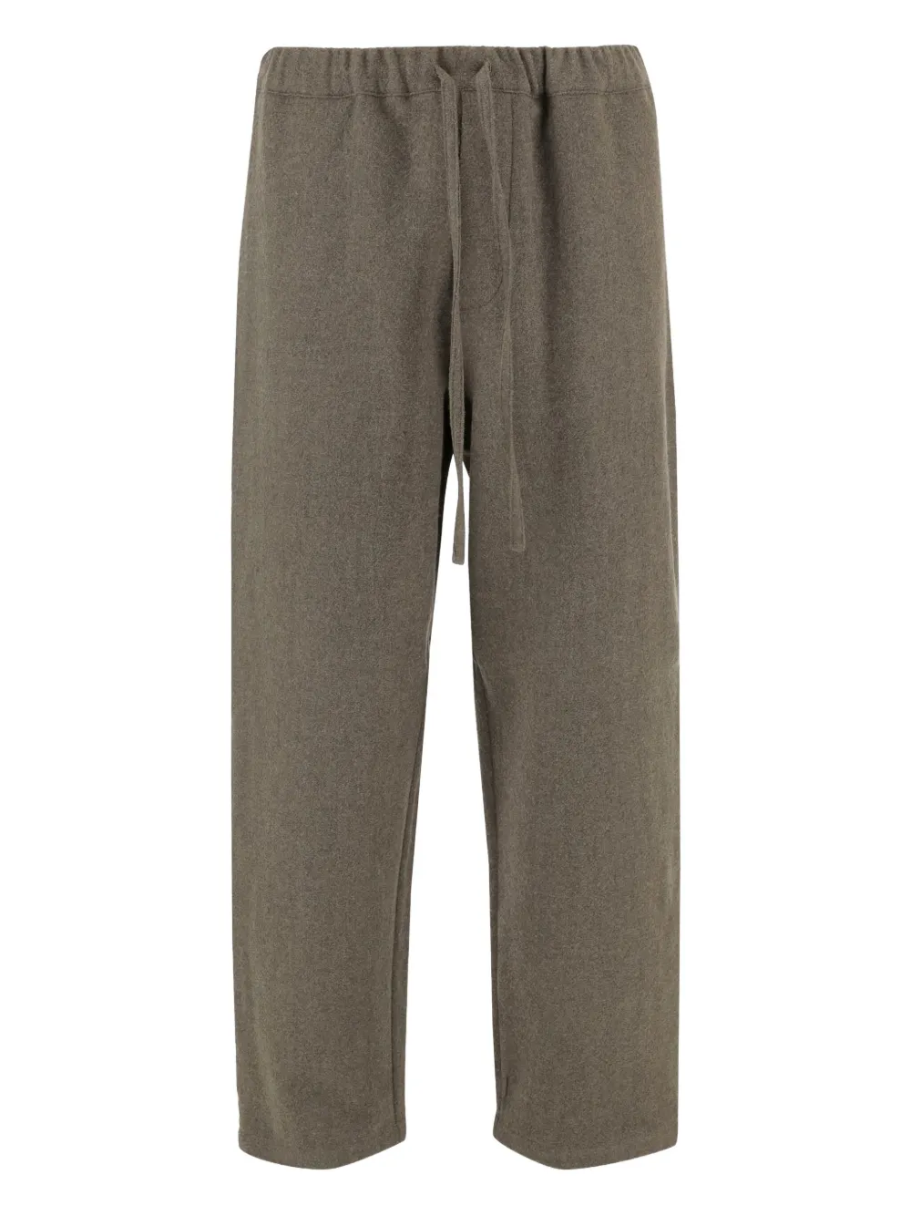 Darkpark Drawstring Wool Trousers In Green