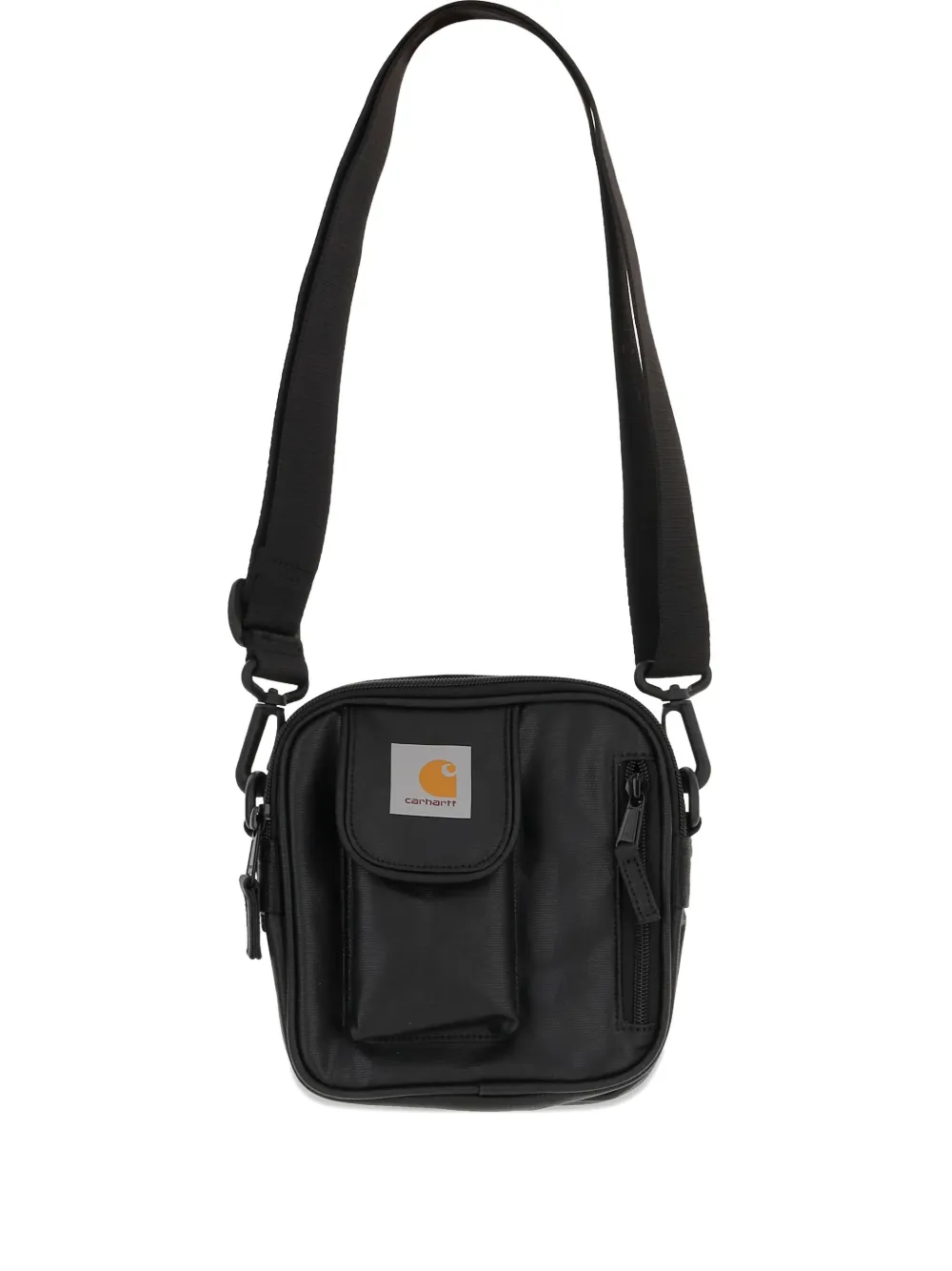Carhartt WIP flap-pocket shoulder bag | Black | Image 1