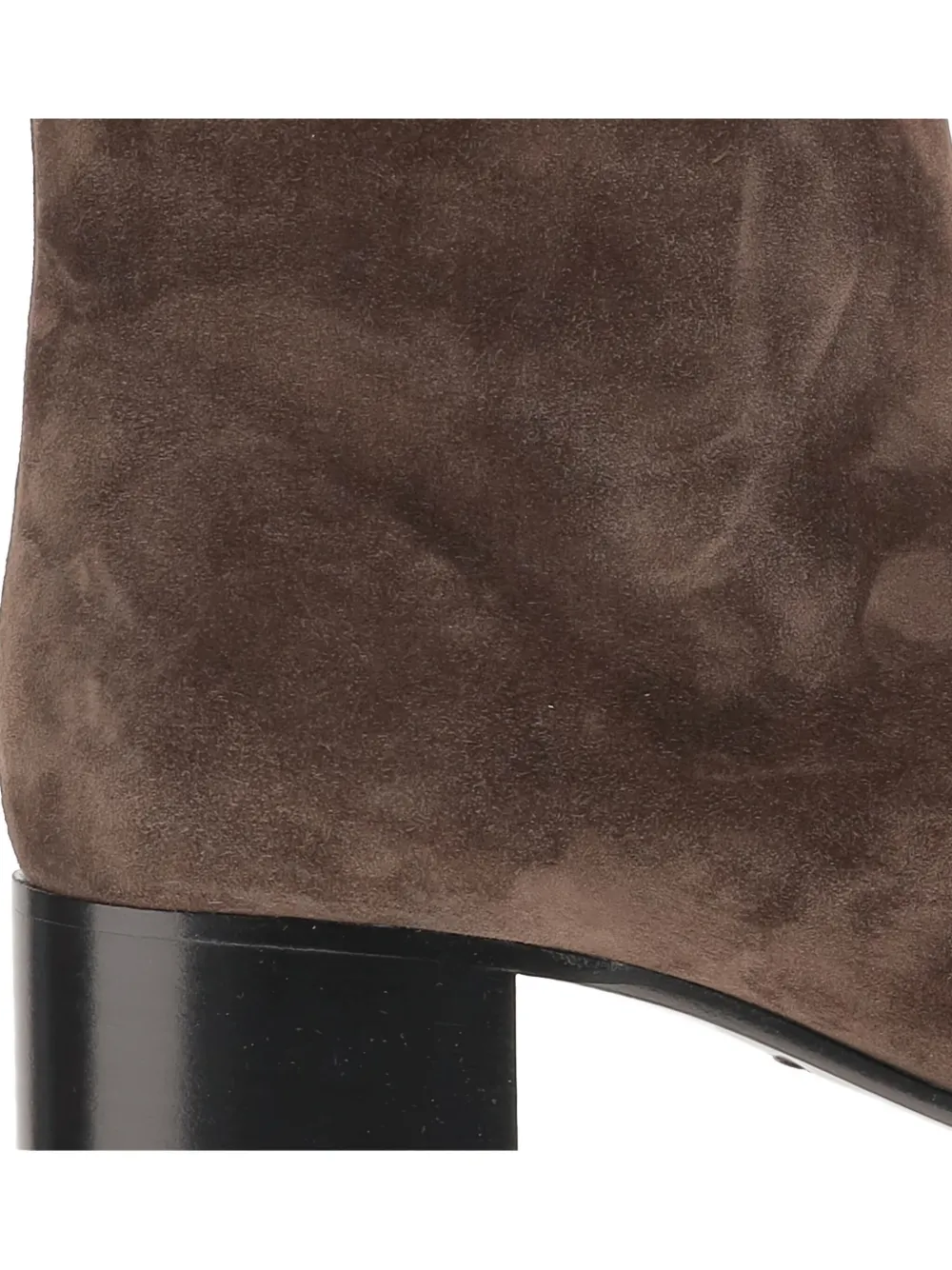 KHAITE leather ankle boots Brown
