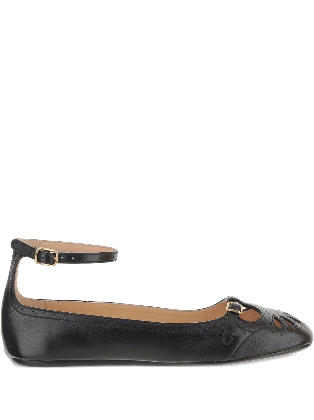 Chloé Misty ballet flats Black