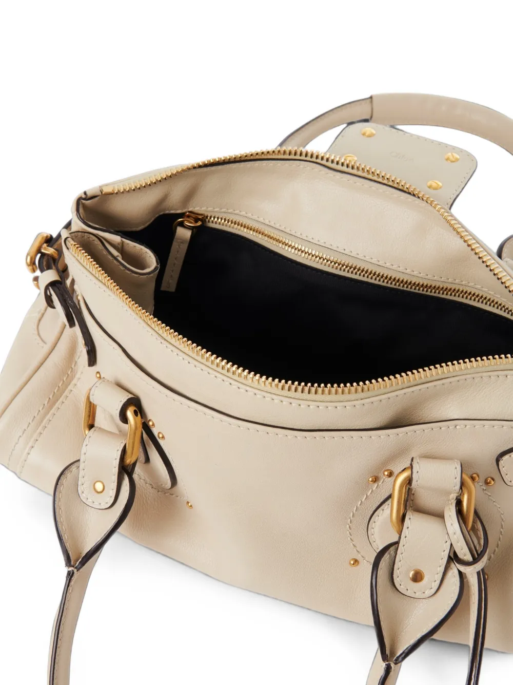 Chloé Paddington leren tas Beige