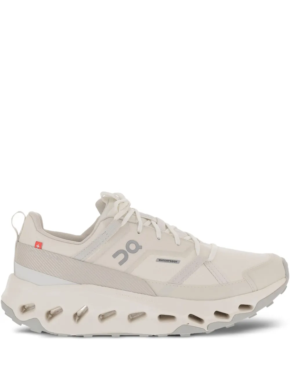 On Running logo-print sneakers White