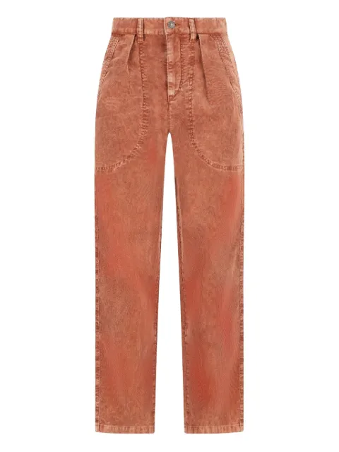 ISABEL MARANT Onyta pleated pocket trousers