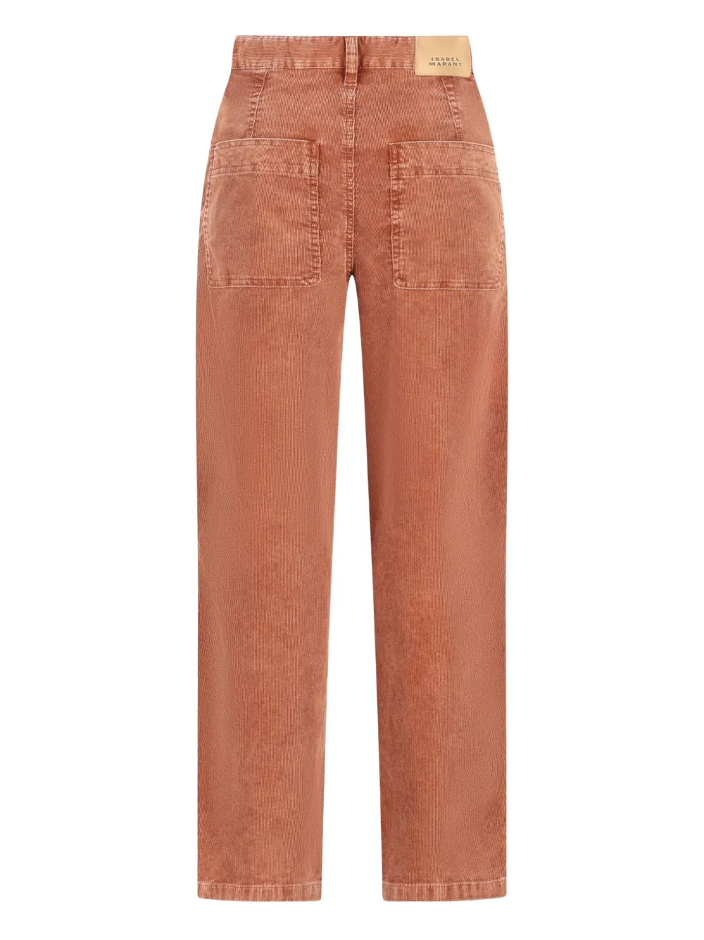 ISABEL MARANT Onyta pleated pocket trousers - Oranje