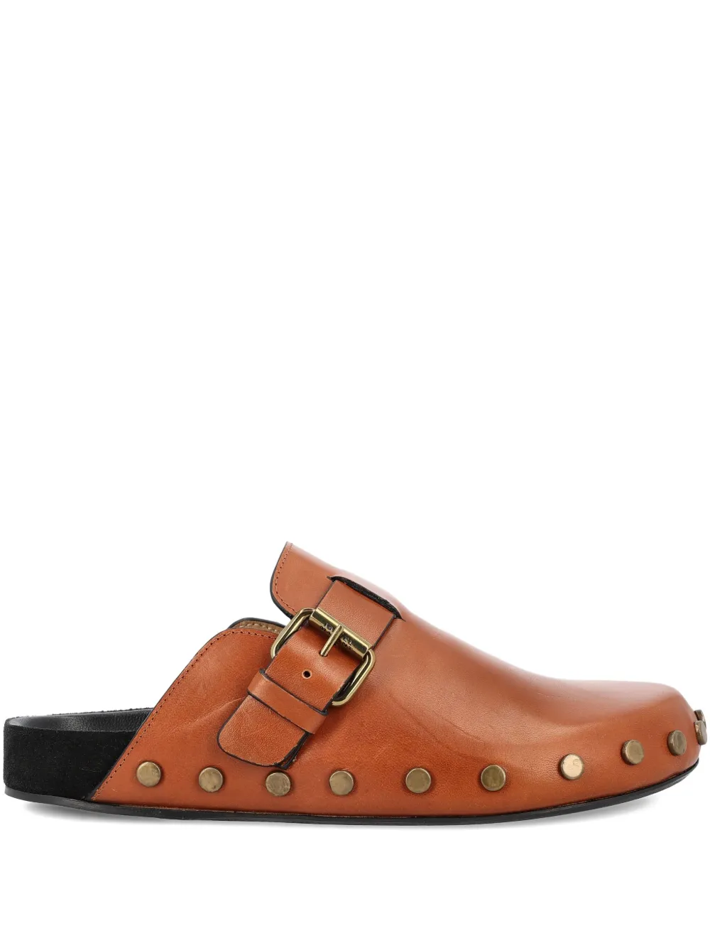 ISABEL MARANT buckle-fastening studded sandals | Brown | Image 1