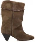 ISABEL MARANT 55mm Dalby braided-tassel boots - Brown