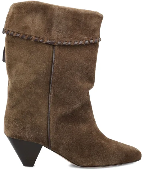 ISABEL MARANT 55mm Dalby braided-tassel boots