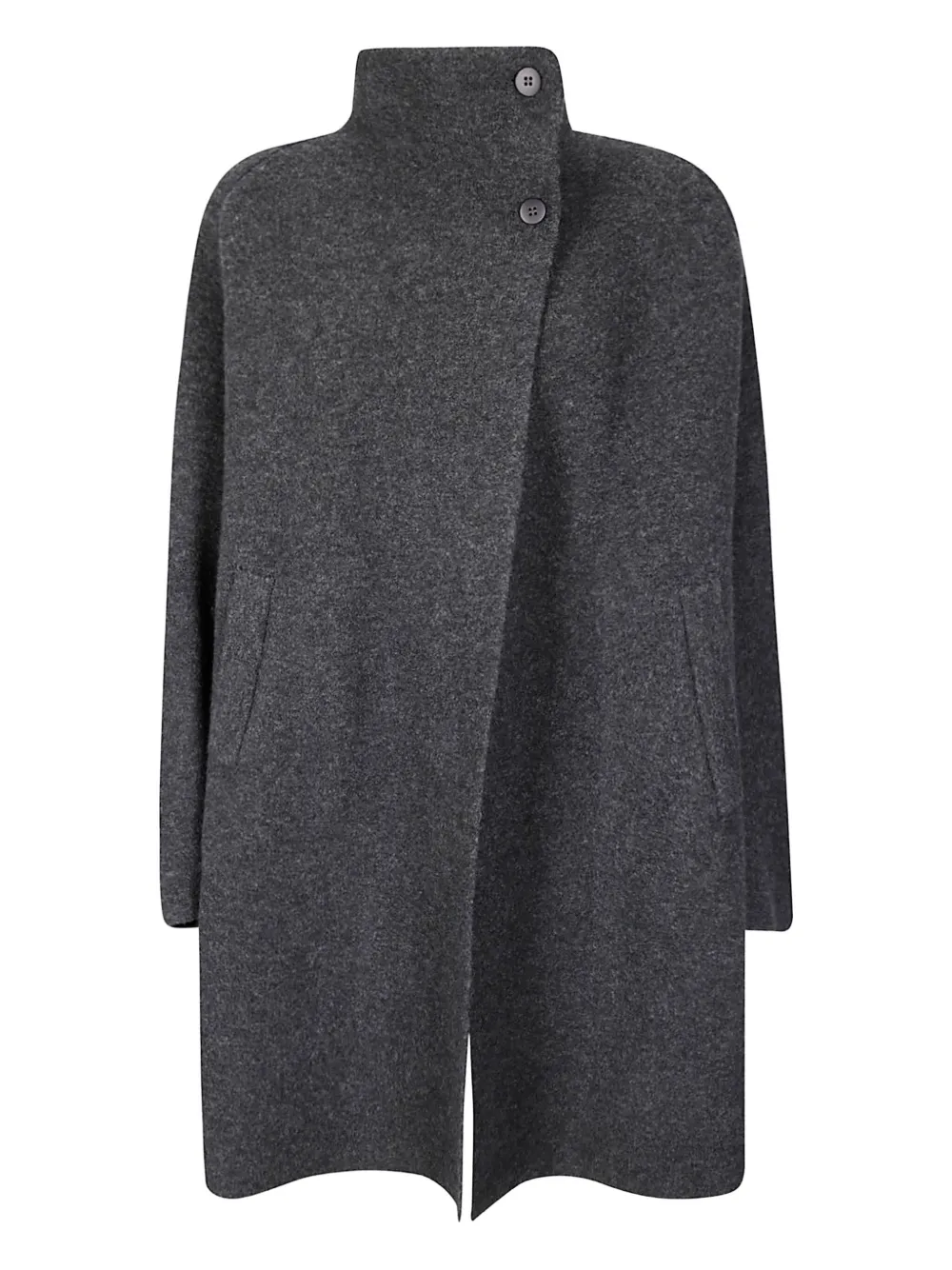Boboutic Double-breasted Coat In Gray