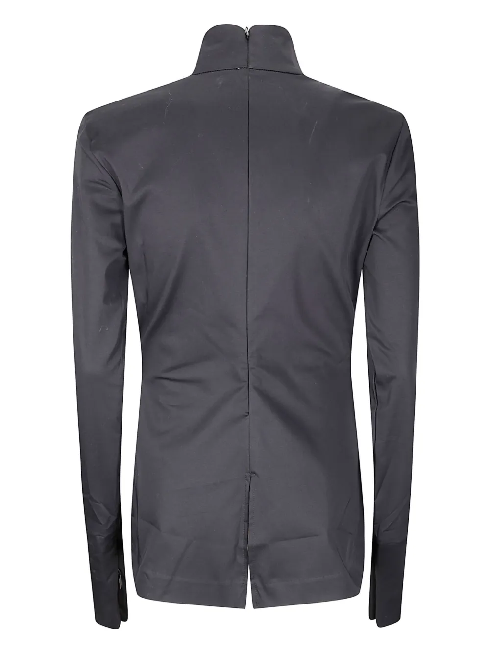 THELATEST high-neck blouse - Zwart