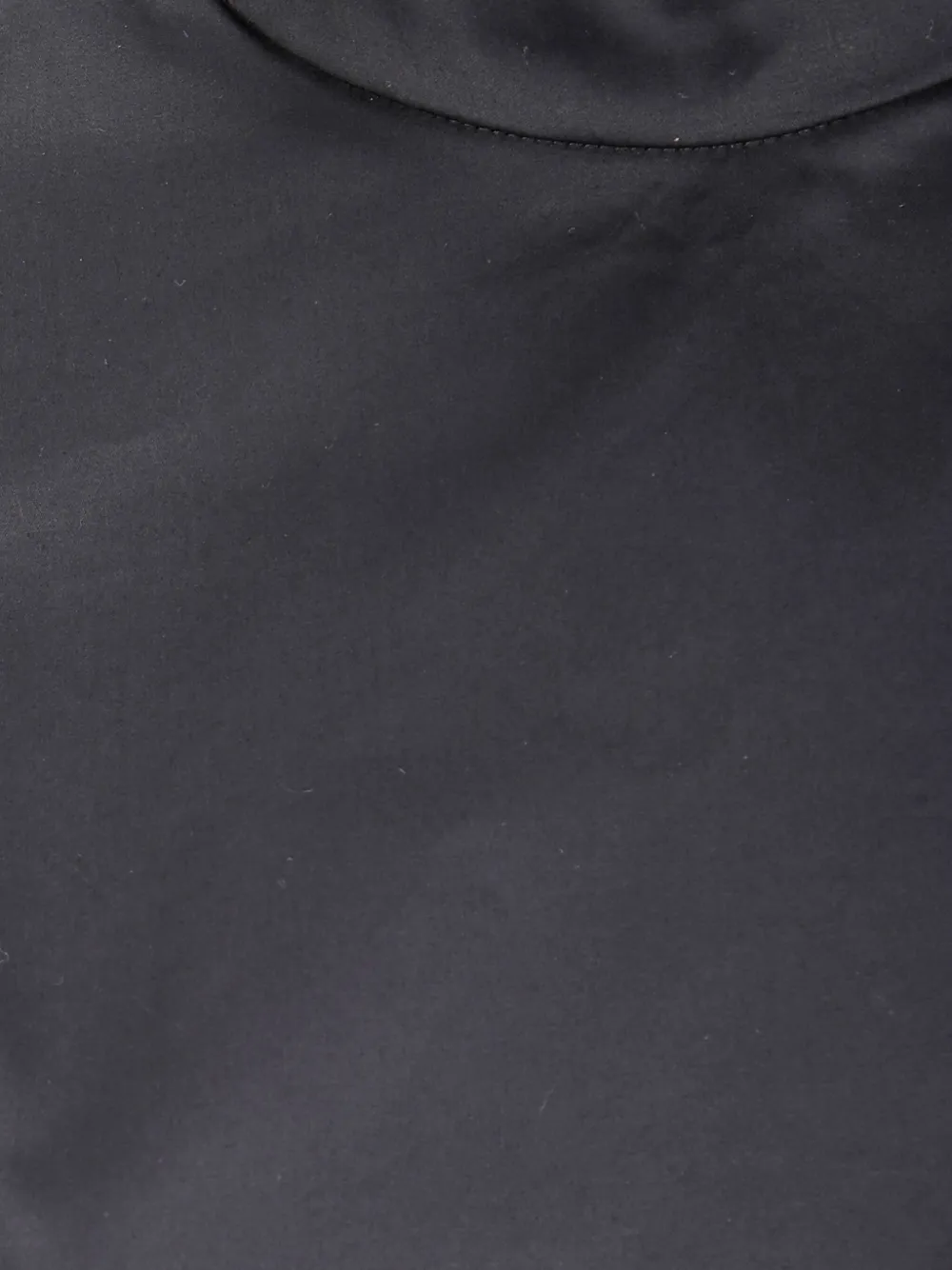 The Latest Fitted Long-sleeve Poplin Shirt With Turtleneck In Gray