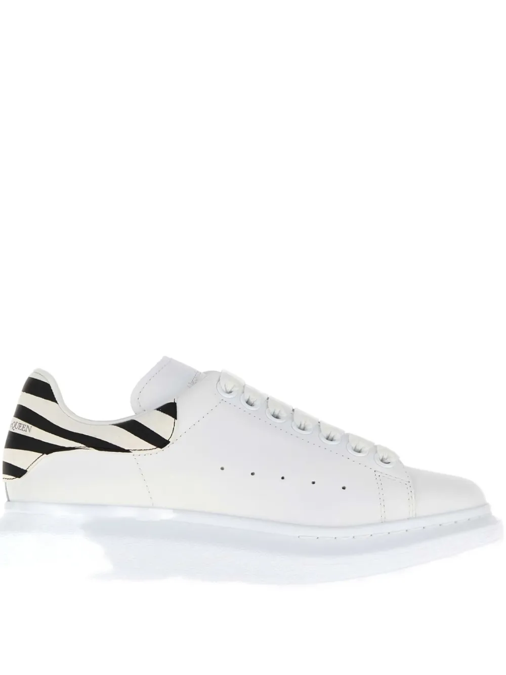 Alexander McQueen leather sneakers White