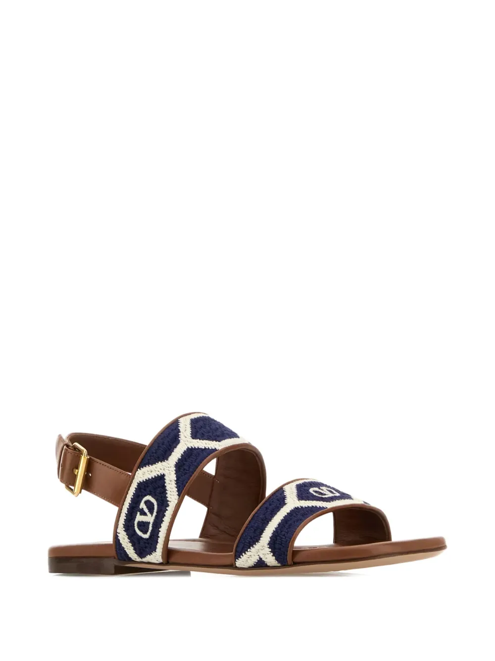 Valentino Garavani Vlogo sandals Brown