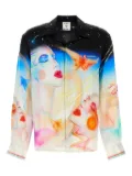 Casablanca graphic-print shirt - Neutrals