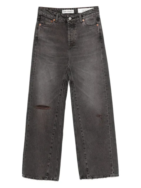 OUR LEGACY ripped-detail jeans