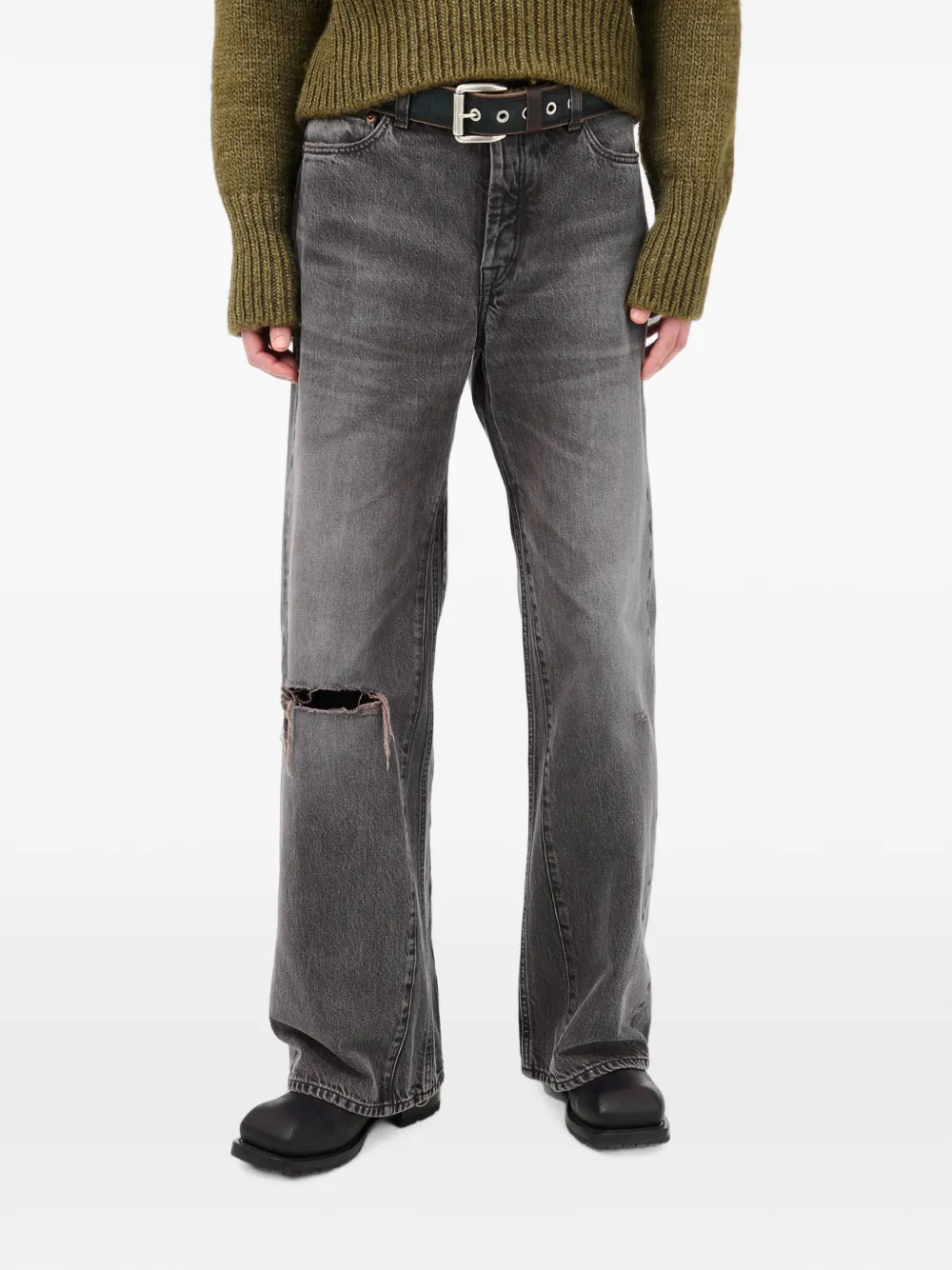 OUR LEGACY ripped-detail jeans · 29