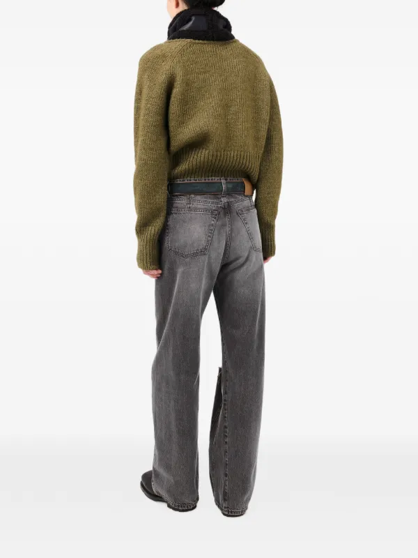 OUR LEGACY ダメージ ジーンズ | グレー | FARFETCH JP
