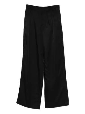 Sacai ベルテッド ワイドパンツ | ブラック | FARFETCH JP