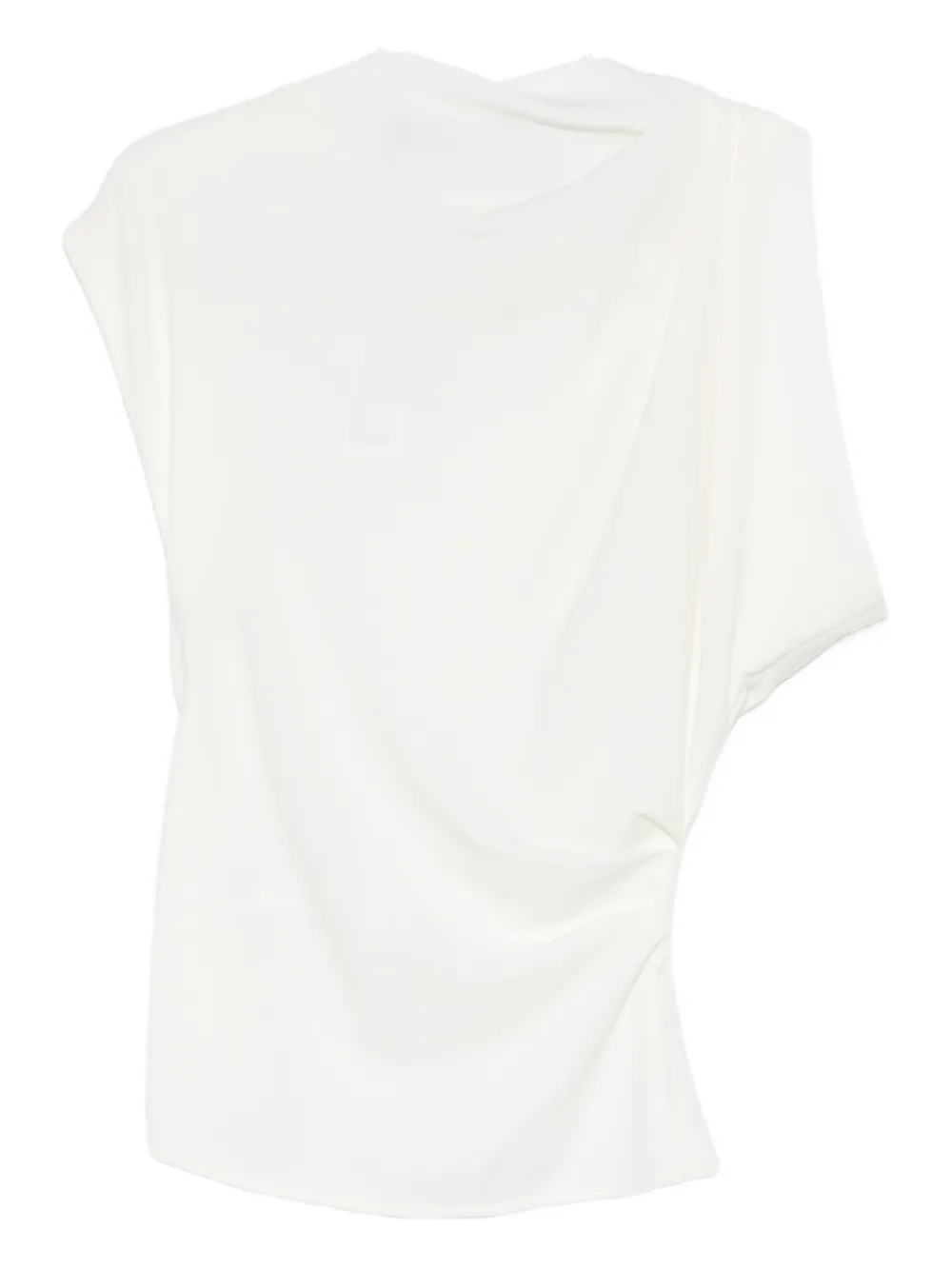 Proenza Schouler draped ring-detail blouse - Wit