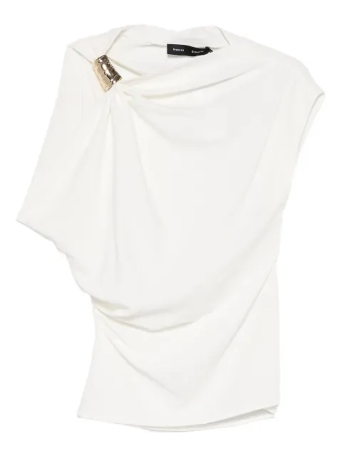Proenza Schouler draped ring-detail blouse